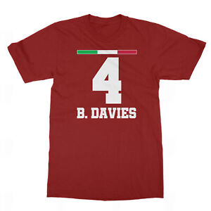 Ben Davies 4 Wales Colors World Soccer Football Unisex T-Shirt