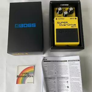 Boss SD-1 Super Overdrive Guitar Effect Pedal - Picture 1 of 7