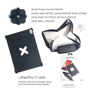 iPad Pro 11 Tablet Wall Mount POS Stand Car Kiosk Retail Counter GIFT50 ID PRO03 - Imagen 1 de 22