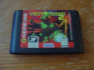 Vectorman 2 (Sega Genesis, 1996) Authentic Tested Working Fast Ship - Picture 1 of 3