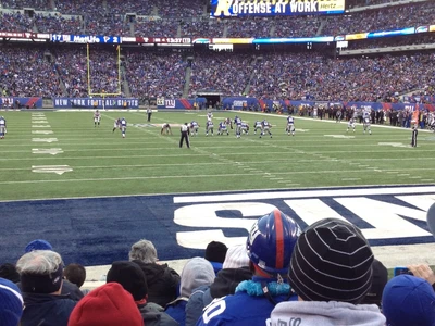 2 Tickets New York Giants vs Minnesota Vikings  - 12/21/25 - 7th Row From Field - Image 1 of 2