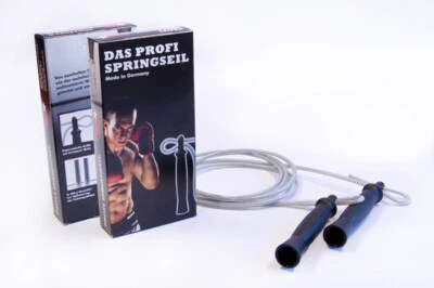 Profi-Springseil Super Jump, mit 280 cm längenverstellbarem Stahlseil - Bild 1 von 3