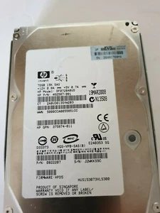 HP 462587-001 DF072BABUD 72GB 3.5" 3G SAS 15K HP GPN 375874-011 --TESTED-- - Picture 1 of 1