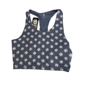 Ideology Tank Top Girl's XL Blue Shelf Bra Racerback Athletic NWT - Picture 1 of 7