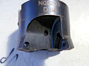 Carbide tipped milling cutter 4 tipped 68 mm dia. fits 27 mm stub dia. - Picture 1 of 4