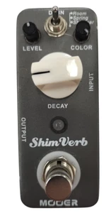 Mooer Shim Verb Pedale Riverbero Digital Reverb Pedal Pedalino Micro Series - Imagen 1 de 16