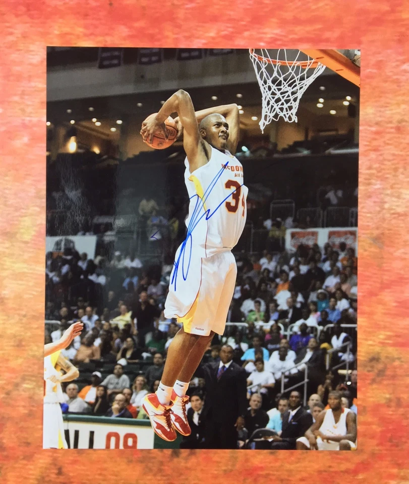 GFA McDonalds All-American * FAVORES DE DERRICK * Foto firmada 11x14 certificado de autenticidad D3 Foto 1 de 1