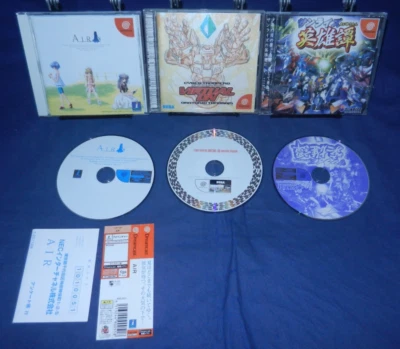 Sega Dreamcast; Cyber Troopers Virtual-On, Air, Sunrise Eiyutan, Japan,w/Manuals - Image 1 of 4