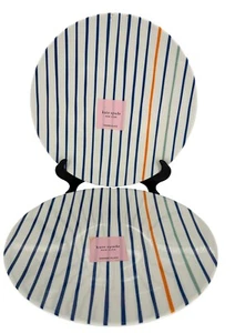 2 Stück Kate Spade New York Citrus Twist Melamin Essteller 11,25" Spülmaschinenfest - Bild 1 von 4