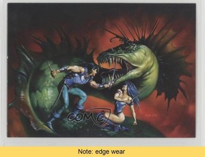 1994 CARDZ Julie Bell Sabre-Toothed Snake #23 READ 1s8