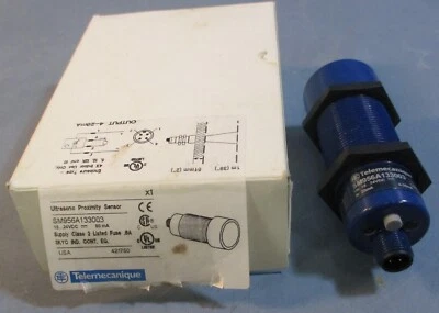 Telemecanique SM956A13303 Ultrasonic Proximity Sensor 15-24VDC 80mA - Image 1 of 4