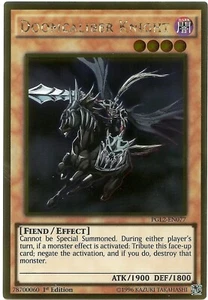 Doomcaliber Knight PGL2-EN077 Gold Rare Yu-Gi-Oh Card 1st Edition New - Picture 1 of 3