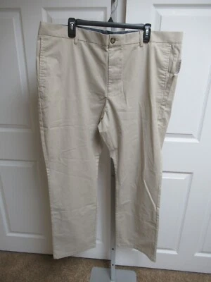 Old Navy мужчин Ulitimate - прямой желтовато-коричневый брюки размер 42» X 32» новый с Ярлыками - Изображение 1 из 4