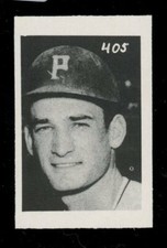 1955 All American Sports Club #405 Preston Ward Pirates Hand Cut LOOK!