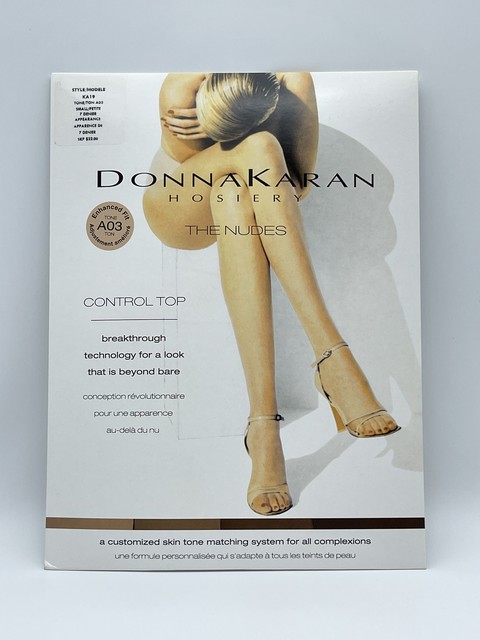 donna karan pantyhose size chart