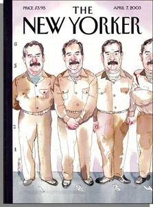 New Yorker - 2003, April 7 - The War in Iraq, How Eliot Spitzer Humbled Wall St  - Picture 1 of 1