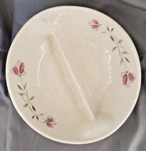 Vintage Franciscan Duet Earthenware Divided Serving Bowl Dish Dinnerware 1950 - Bild 1 von 24