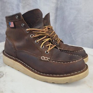 Danner Bull Run Moc Toe 6" Brown Women's Size 6.5 15575 - Picture 1 of 16