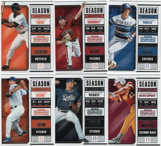 2018 Panini Contenders Draft - Season Ticket - A & B Variations Choose #'s 1-25 - Image 1 of 1