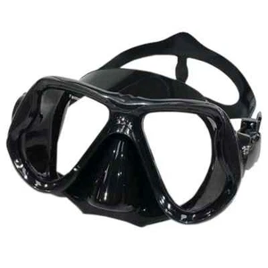 MASCHERA DA SUB SNORKELING REGOLABILE IN SILICONE, SUBACQUEA IN VETRO TEMPERATO - Foto 1 di 8