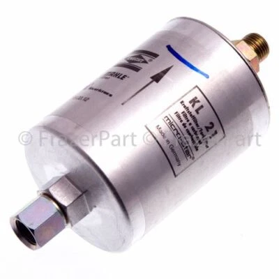 Porsche 911 944 924S 928 engine inline fuel filter - KL21 - OEM Mahle - Image 1 of 2