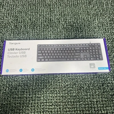 Brand New Targus USB Standard Size Corporate Keyboard PAKB010U  (#107) - Image 1 of 2