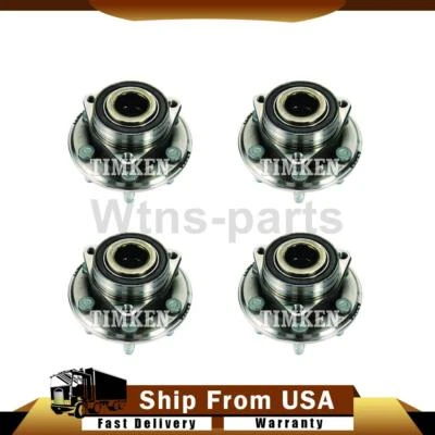 Conjunto de cojinete de rueda delantera trasera y buje para Cadillac SRX Timken 2010 2011 Foto 1 de 4