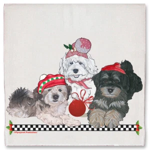 Havanese Christmas Kitchen Towel Holiday Pet Gifts - Picture 1 of 1