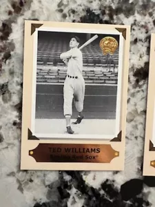 2001 FLEER GREATS OF THE GAME RETROSPECTION CARD BOSTON RED SOX TED WILLIAMS #5 - Picture 1 of 1