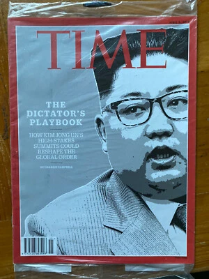 Time Magazine 2018 Dictators Playbook Kim Jong Korea Global Order NEW SEALED - Image 1 of 2