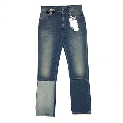 NWT $745 Maison Margiela Men's Artisanal Patchwork Vintage Denim Jeans AUTHENTIC - Image 1 of 4