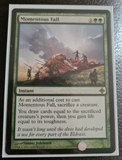 Momentous Fall - Rare - Rise of the Eldrazi - MTG