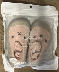 Toddler Walking Training Shoes Rubber Grip Sole Socks Size 13.8 CM - Picture 1 of 4