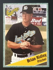 1998 Auburn Doubledays 40th Anniversary Brian Ridley #28
