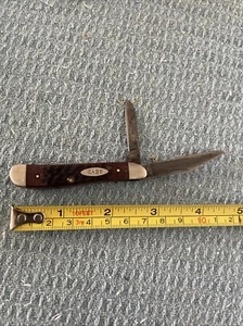 Vintage CASE XX USA 4 dot 1976 Peanut Knife 6220 - Picture 1 of 4
