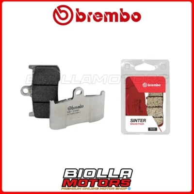 KIT PASTIGLIE FRENO BREMBO VICTORY HIGH BALL 1731 2013 ANTERIORE + POSTERIORE [R Foto 1 de 4