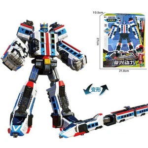 Tobot V GD Power Train Transforming Robot Vehicle Deformation Boy Gift Toy - Picture 1 of 5