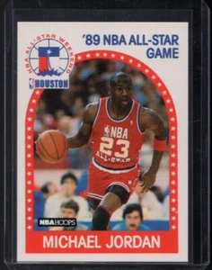 1989-90 Hoops Michael Jordan All Star #21 HOF GOAT Chicago Bulls Basketball #7 - Bild 1 von 2