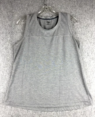 Camiseta sin mangas Athletic Works gris rendimiento ropa deportiva para mujer Foto 1 de 4