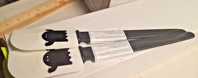 IKEA KUSTFYR Halloween Spatula Rubber Scraper NWT Ghost Black White!  (Set of 2) - Image 1 of 3