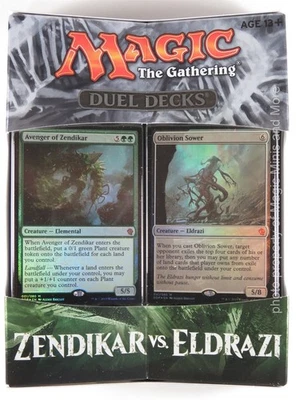 Duel Decks ~ ZENDIKAR vs ELDRAZI MtG sealed Two 60 Card Theme Deck Magic WotC - Image 1 of 2