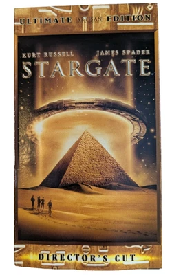 Stargate Ultimate Edition VHS  Kurt Russell James Spader Director's Cut - Image 1 of 4