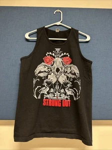 Camicia Strung Out Originale Taglia M Lagwagon Non Usata Per Un Nome Nofx Pennywise M - Foto 1 di 5