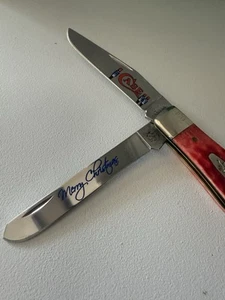 Case Knife- Red Handle- Special Edition Christmas Knife #051  - Picture 1 of 10