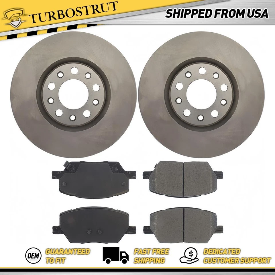 Kit de pastillas de freno delanteras OE para Fiat 500X 2016-2018 1,4 L Foto 1 de 1