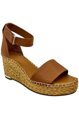 Alpargata de cuero Franco Sarto cuñas Clemens coñac Foto 1 de 3