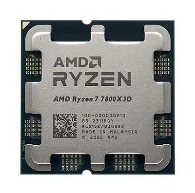 AMD Ryzen 7 7800X3D 8-Core 16-Thread CPU Processor 5.0GHz No Box Brand New - Image 1 of 4