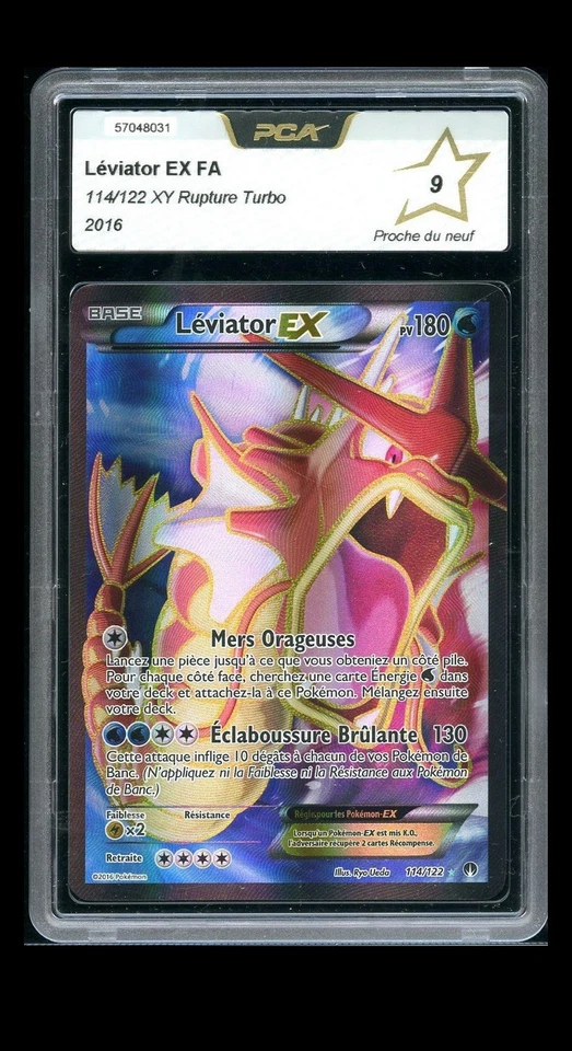 Carte Pokémon Léviator EX 114/122 FA PCA 9 XY Rupture Turbo FRA - Photo 1/1