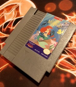 Disney's The Little Mermaid (Nintendo Entertainment System) NES GAME MONSTER -.-