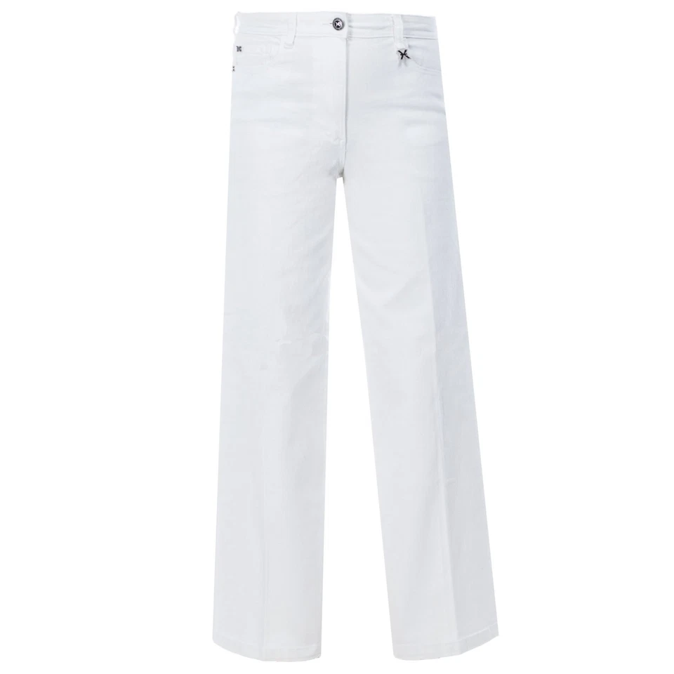 John Richmond jeans bianco a palazzo Foto 1 de 1